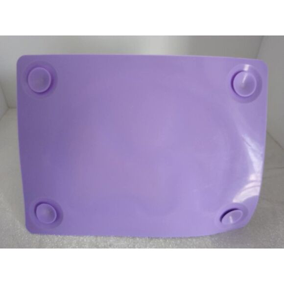 Silicone Purple Elephant Placemat Baby Toddler Feeding Dish - Picture 2 of 3